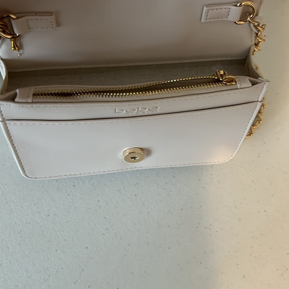 Bebe quilted faux leather cross body handbag for women. New with tags. - Picture 7 of 10